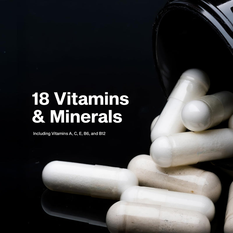 MuscleTech Platinum Multivitamins for Men & Women, Multi-Vitamin Supplement | 18 Vitamins & Minerals, Vitamin A C D E B6 B12 - Daily Workout Supplements for Immune Support - 90 Capsules 90 Count (Pack of 1)
