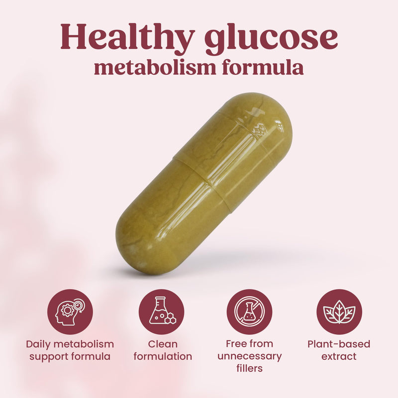 GDA Daily Metabolic Balance Capsules – Blood Glucose Support Formula with Berberine, Bitter Melon, Gymnema Sylvestre & Chromium – Supports Normal Blood Sugar & Metabolism – 120 Capsules