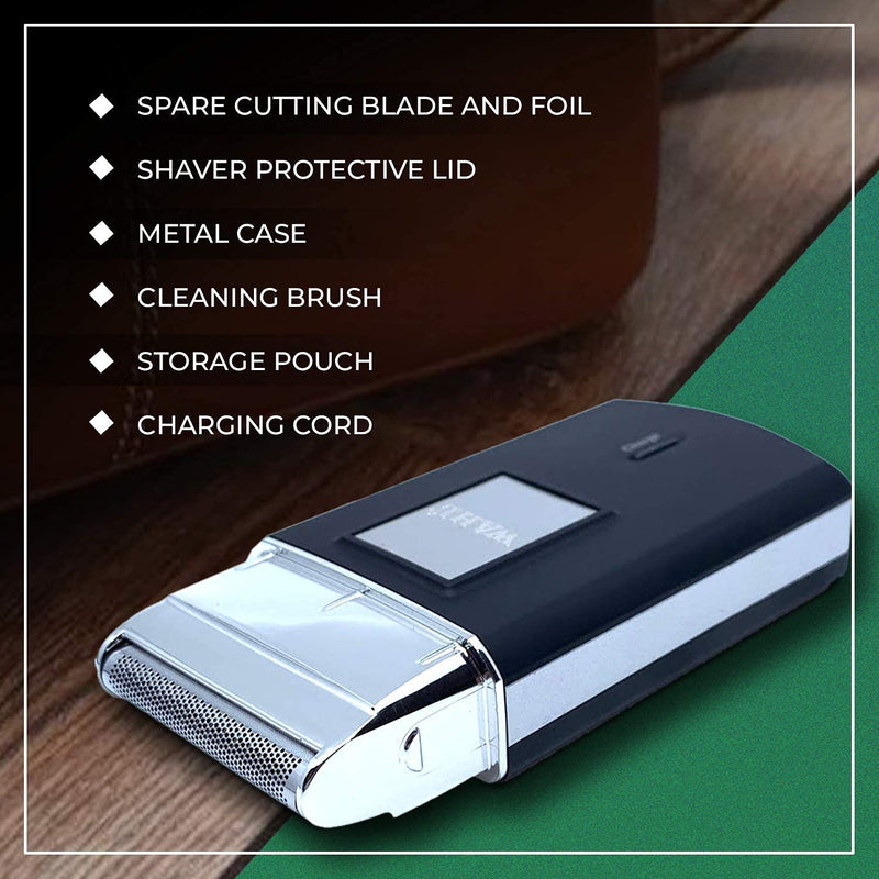 [Australia] - Wahl Mobile Shaver - cordless electric shaver with travel case - for head and beard 