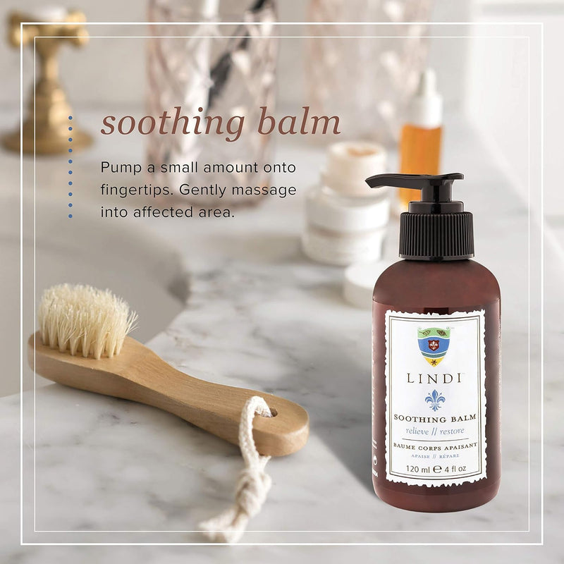 [Australia] - Lindi Skin: Soothing Balm: Rich emollient balm for hands, feet, and extreme dry skin (4 oz.) 