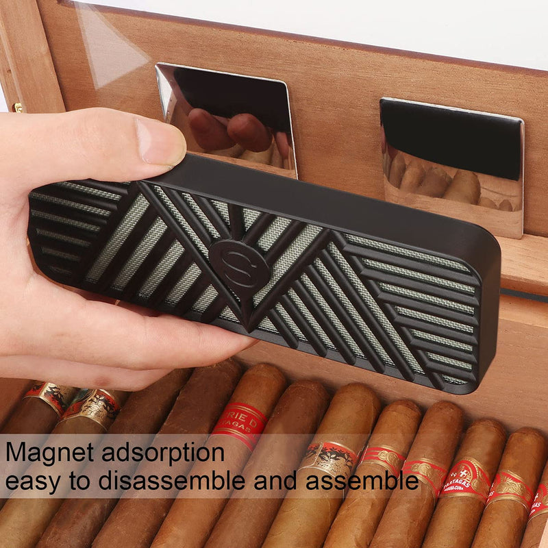 [Australia] - Scotte Cigar Humidifier Rectangle Cigar Humidors Humidifier Increase Humidity Keep Cigars/Tobacco Fresh 