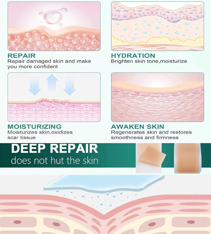 [Australia] - Medical Grade Silicone Scar Sheets, Silicone Scar Tape (1.6”x 60” Roll-1.5M), Professional Scar Removal Treatment, Reusable Silicone Scar Strip for Keloid, C-Section, Surgery, Burns, Acne Etc Brown 