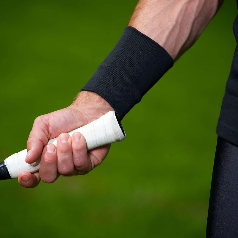 [Australia] - Back on Track Classic Wrist Brace 2-Way Stretch 1300 with Welltex Technology, Black, Medium 