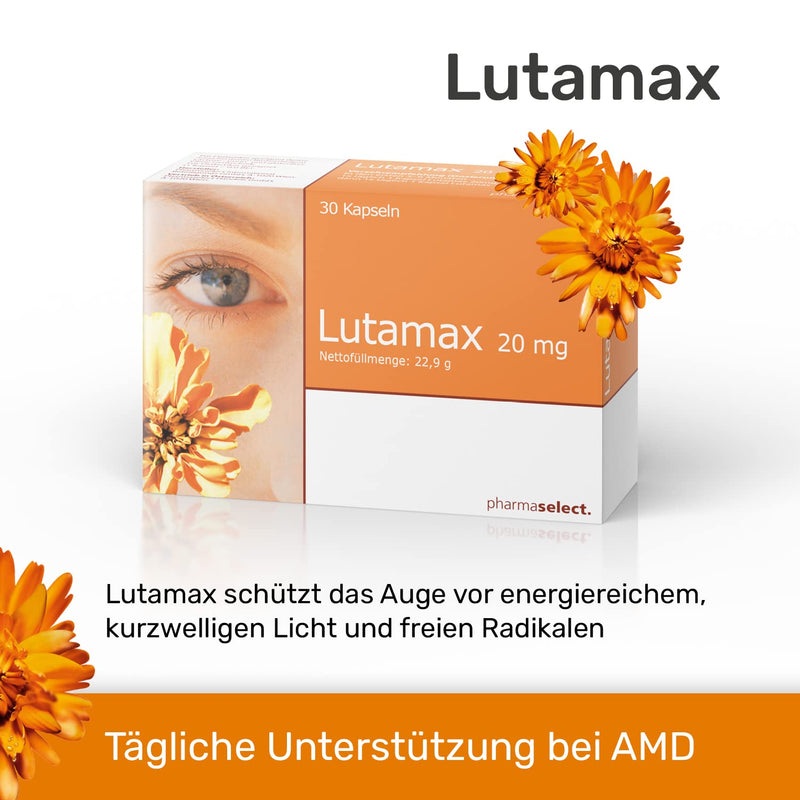 [Australia] - Lutamax eye capsules | 30 eye capsules for healthy vision-10 mg I Amd capsules | Eye vitamin tablets for age-related eye problems with lutein and zeaxanthin | Eye supplements 