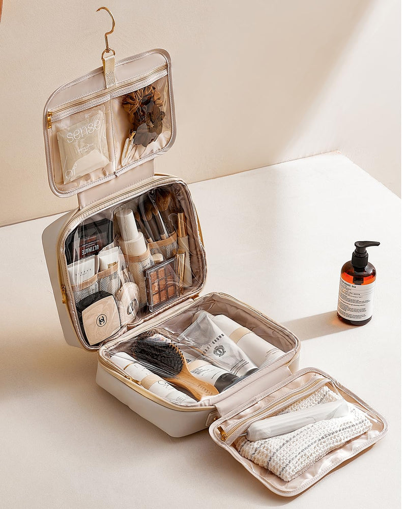 EACHY Travel Makeup Bag & Toiletry Bag
