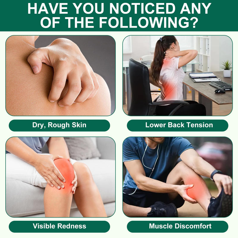 2 Pack Miracle Balm, Natural Botanical Cream for Legs, Arms, Back, Hands & Feet, Helps Relax Sore Muscles & Joints, Gentle Skin-Friendly Formula