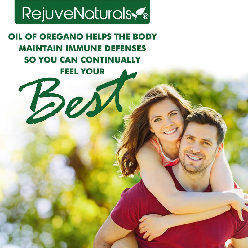 [Australia] - RejuveNaturals Oil of Oregano, USDA Organic - 1 fl oz (30ml Liquid) Wild, Mediterranean Oregano Oil. Concentrated Immune Support Drops. Gluten Free, Vegan & Non-GMO. Min 77% Carvacrol 