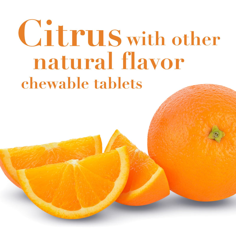 Good Sense Citrus Immune Support Chewable Tablets, 1,000 mg of Vitamin C Per Serving