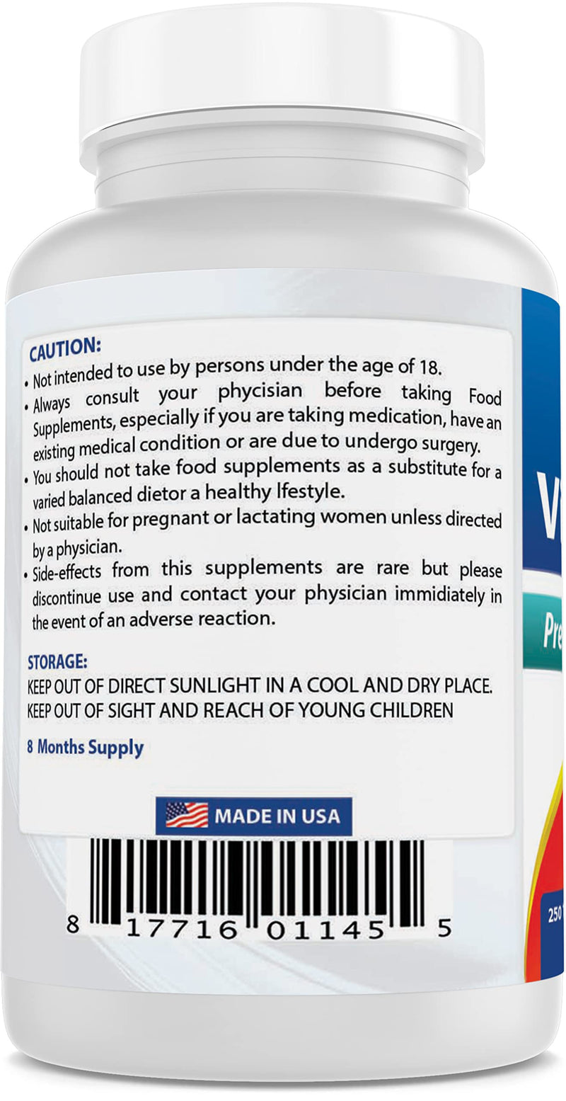 Vitamin B-6 100 mg 250 Tablets by Best Naturals (250 Count (Pack of 3))