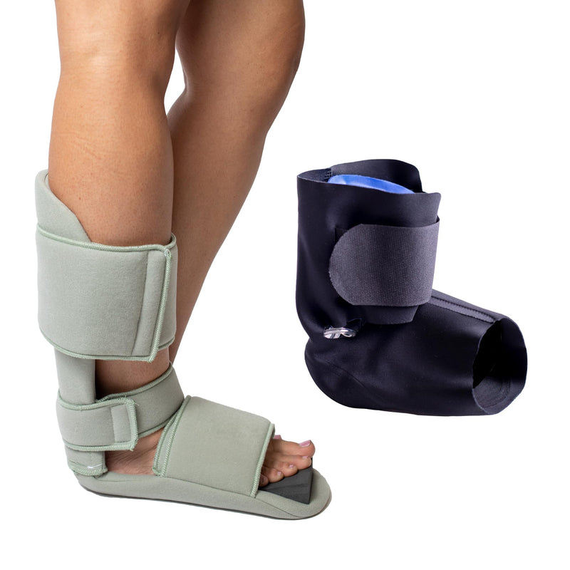 Brace Direct 90 Degree Night Splint + Plantar Fasciitis Air Strap S