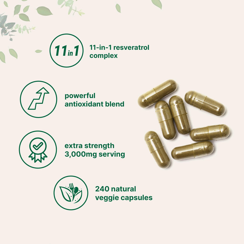 Micro Ingredients Vitamin D3 5,000iu + K2 100mcg Softgels & Resveratrol NAD Supplements 3,000mg Veggie Capsules | 2 Pack Bundle | D & K Sunshine Vitamins | Antioxidant Blend with Quercetin & Berberine