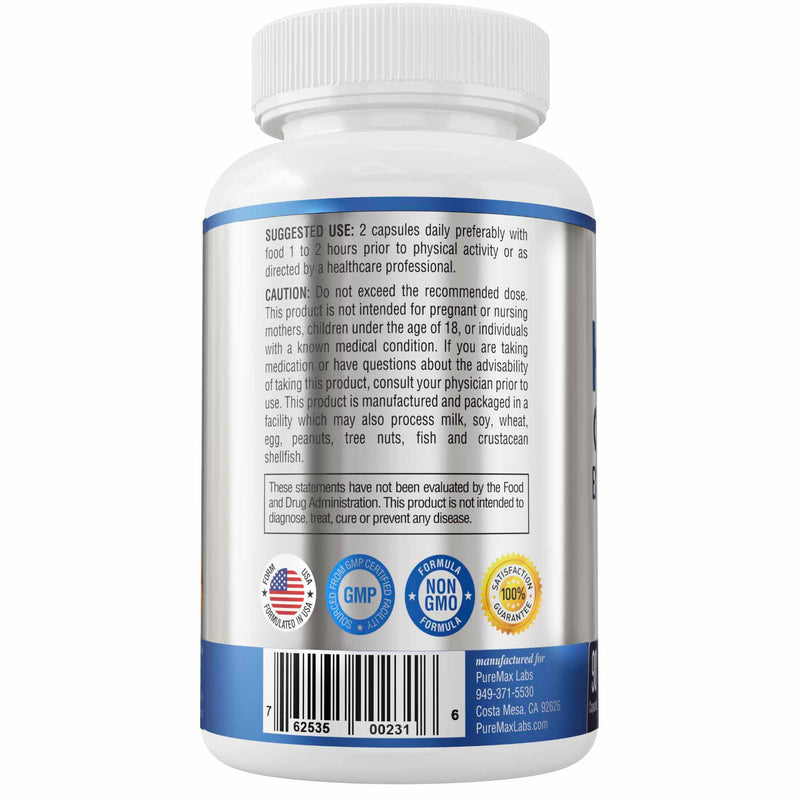 [Australia] - Horny Goat Weed 1590mg Extra Strength w. Maca, L-Arginine, Ginseng, Boost Performance, Stamina, Energy, Non-GMO Formula, 90 Capsules 