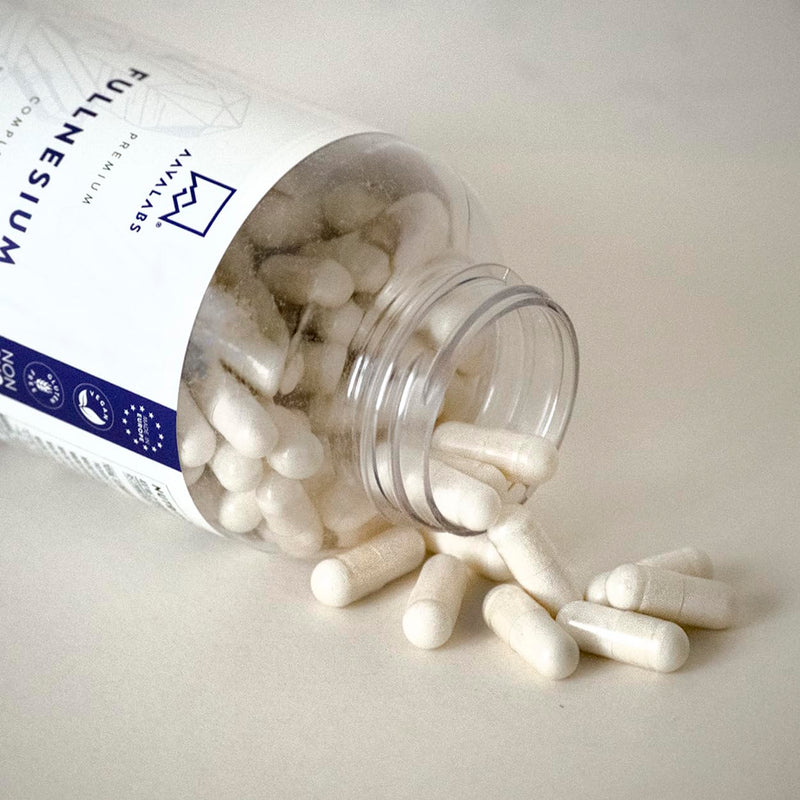 [Australia] - Magnesium complex 400mg with magnesium glycinate, magnesium citrate, magnesium malate, magnesium taurate, magnesium oxide - 180 magnesium high-dose capsules with magnesium bisglycinate and magnesium citrate magnesium complex 400mg 