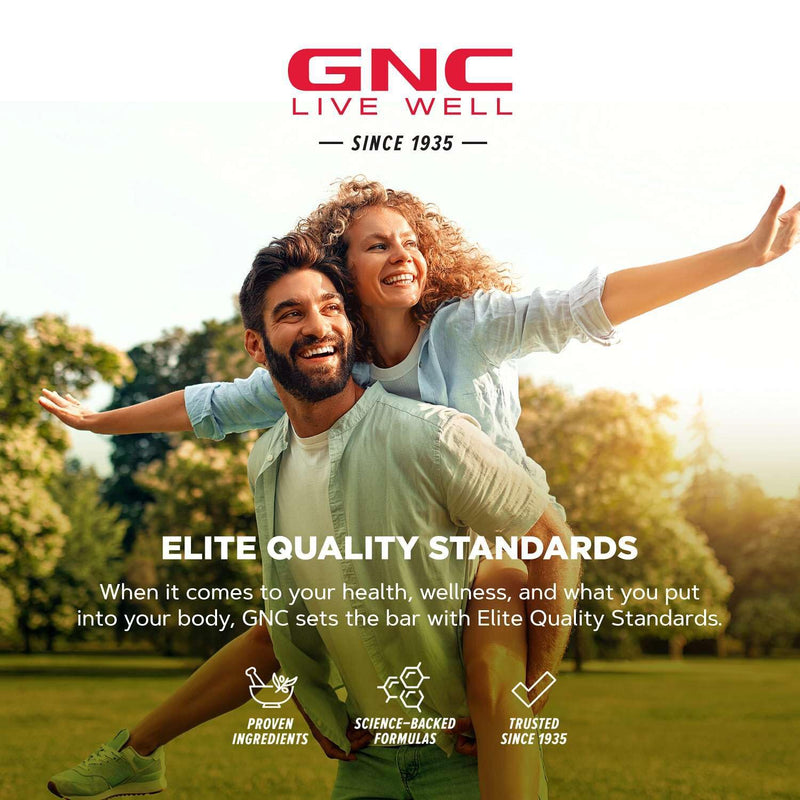 GNC B-Complex Liquid, Orange, Energy Support, 2 fl oz, 60 Servings | Delivers Vitamin B12 and Niacin to Support Energy Metabolism and Red Blood Cell Production, Gluten-Free and Dairy Free