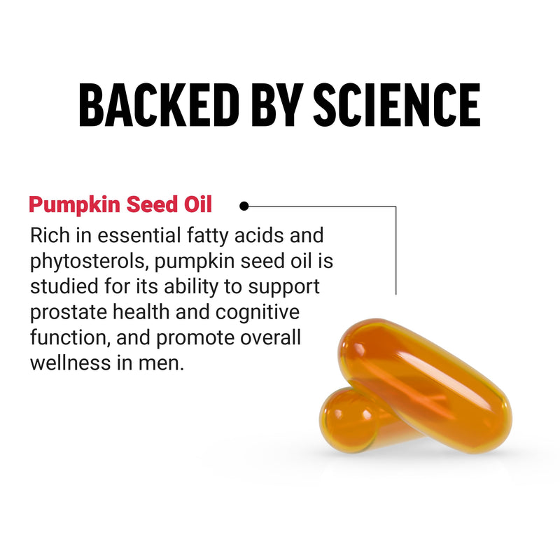 [Australia] - FORCE FACTOR Pumpkin Seed Oil Capsules, Phytosterols Supplement with Essential Fatty Acids, Made with Cold Pressed Pumpkin Oil, Premium Quality, Non-GMO, 100 Softgels 