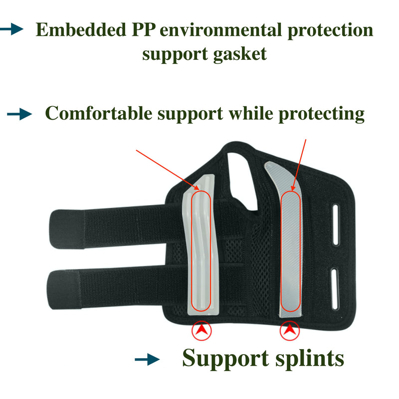 [Australia] - Wrist Brace for Carpal Tunnel Relief Night Support, Hand Brace with 2 Stays for Women Men, Adjustable Wrist Support Splint for Right Left Hands for Tendonitis, Arthritis, Sprains (Pack of 2) Small Left and right -Beige-S/M 