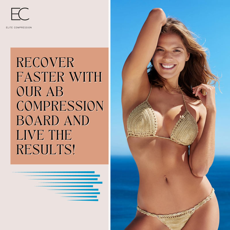 Tummy Tuck Lipo Foam Shapewear Board | Post Surgery Liposuction Recovery Abdominal Boards For Women | Tabla abdominal Post Cirugía