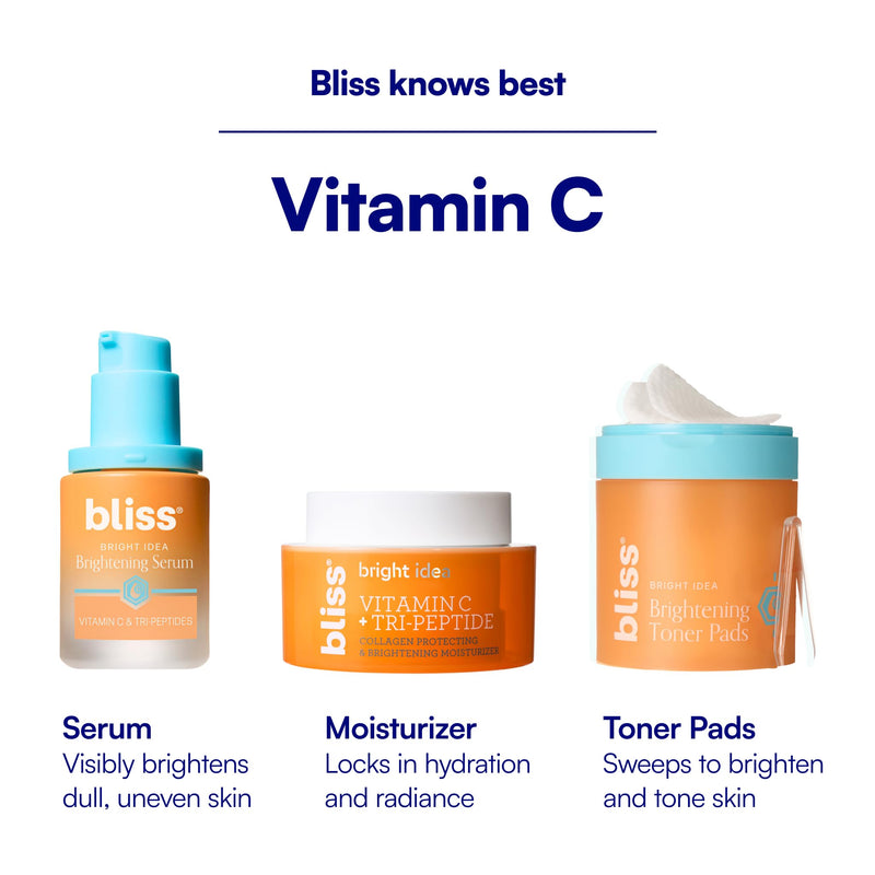 Bliss Bright Idea Vitamin C Brightening Face Moisturizer - 1 Fl Oz - Gentle
