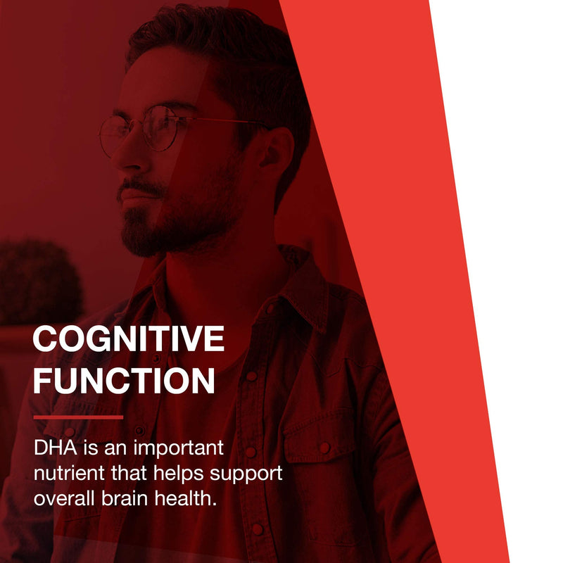[Australia] - Protocol DHA-500 - DHA 500mg & EPA 250mg - Fish Oil Supplement - Brain Health & Support* - Easy Digestion - Non-GMO & Halal - 120 Softgels 