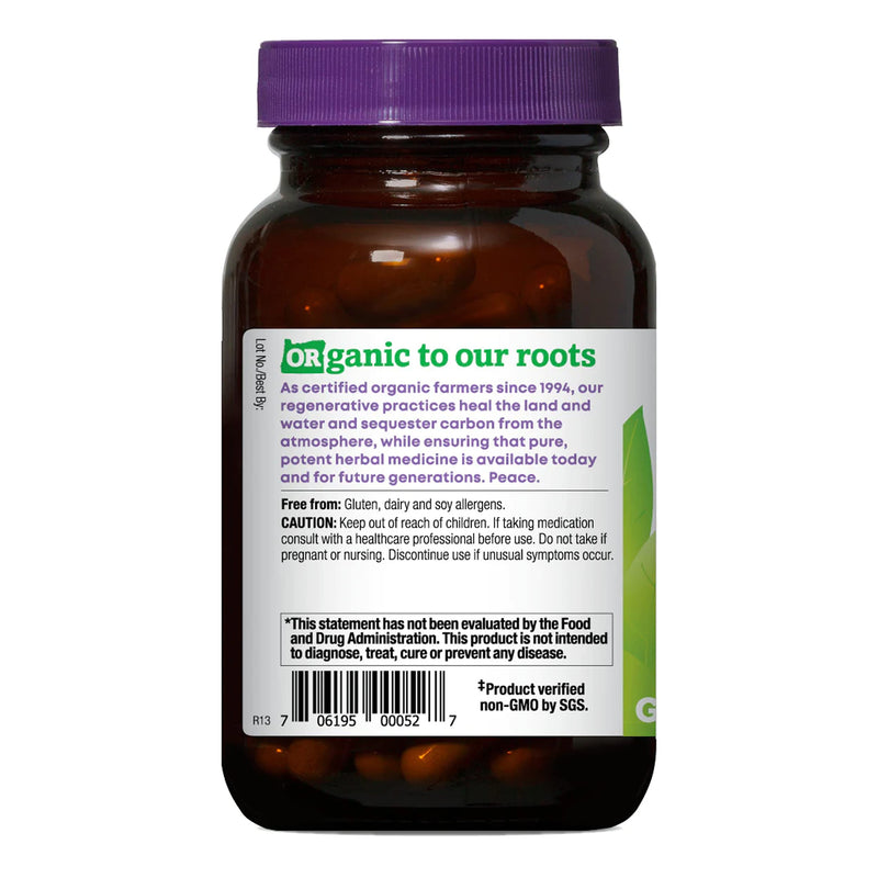 [Australia] - Oregon's Wild Harvest, Certified Organic Ginger Capsules for Stomach Support, Non-GMO, 1000 mgs, 90 Count 