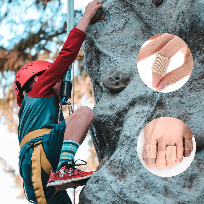 [Australia] - Pack of 2 cuttable silicone toe protection toe cushion tube tube bandage soft gel finger protection toe cap pad for corns remover, callus cushion, bunion, calluses (for middle toes - 15 cm) for middle toes - 15 cm 