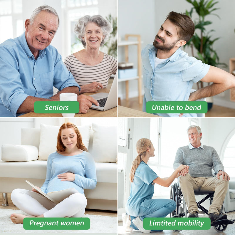 [Australia] - Fanwer Sock Aid Kit -Sock Aide Device for Seniors with Adjustable Shoe Horn, Flexible Sock Helper Easy On Easy Off, Sock Assist Device for Elderly, Pregnant, Hip Surgery Recovery Aids for Daily Living 