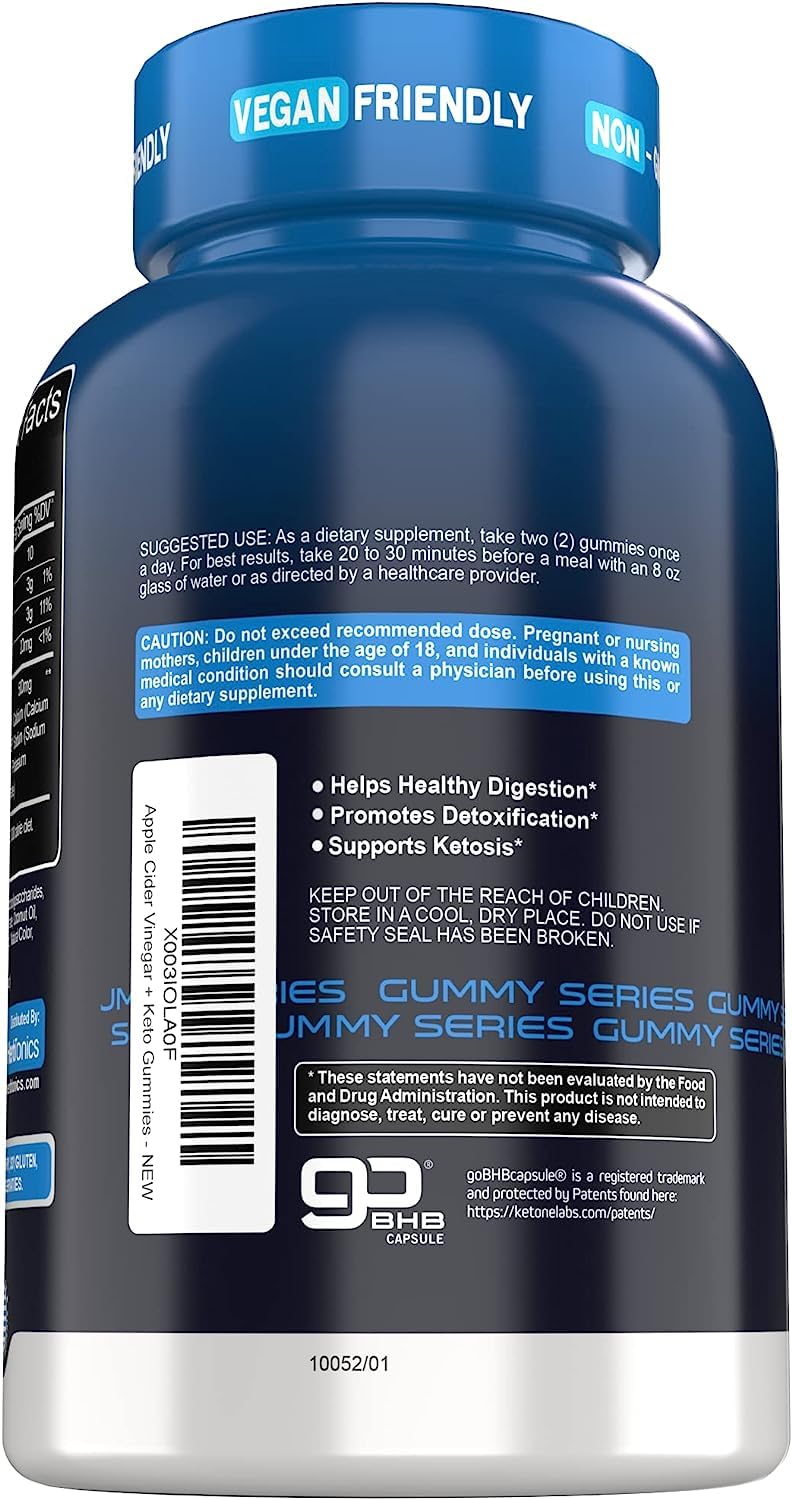 [Australia] - Herbtonics Keto Apple Cider Vinegar Gummies - Digestion & Detox Support - Sugar Free Keto BHB Advanced Formula for Metabolism Boost - Raw ACV with The Mother - 120 Apple Flavor Gummies (Pack 2) 30 Count (Pack of 2) 