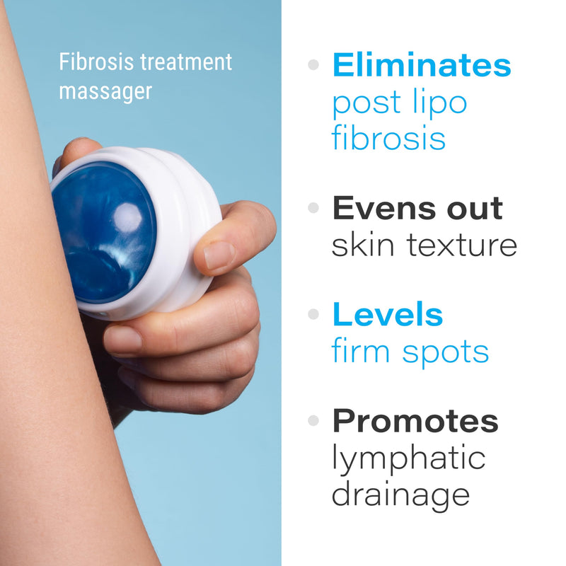 [Australia] - Lymphatic Drainage Massager, Massage Roller Ball, Fibro Roller for Fibrosis Treatment, Liposuction, 360 Lipo, Tummy Tuck & BBL Post Surgery Recovery, Body Roller 