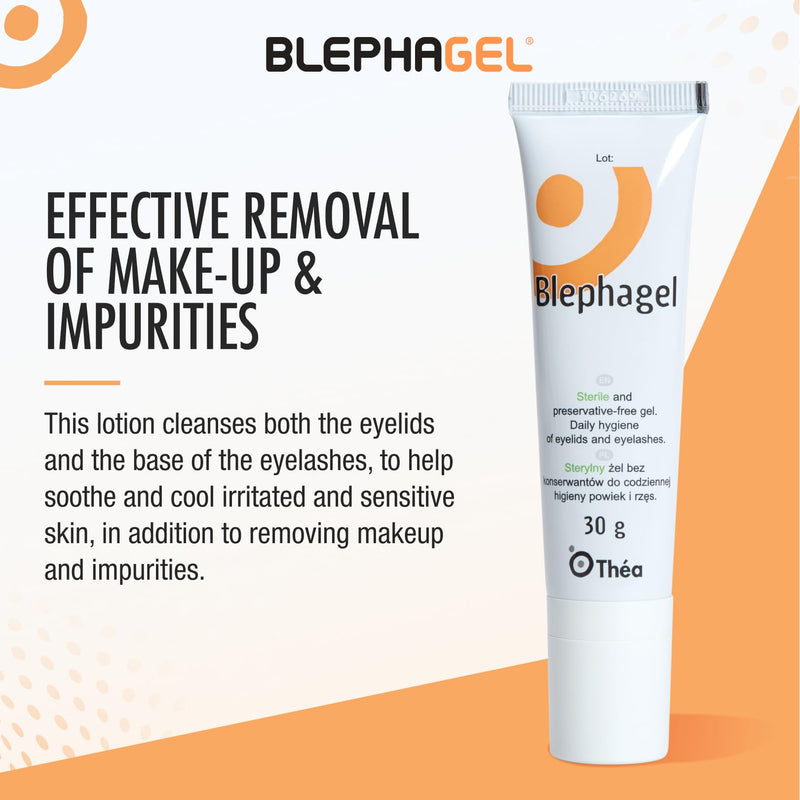 Thea Blephagel Preservative Free Gel, 30 g