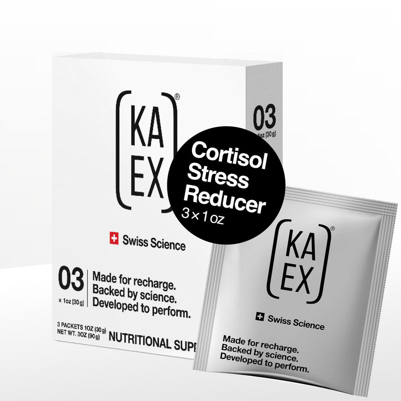 [Australia] - KA EX - Cortisol Stress Reducer | Post-Workout Recovery Gamechanger | Clinically Tested and Trusted by Thousands of Pro Athletes | Swiss Science I Vegan (3 Servings (Pack of 3)) 1 Ounce (Pack of 3) 