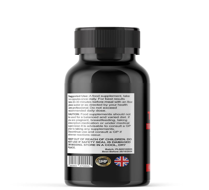 TESTOSIL - The Best Natural Testosterone Supplement - Powerful Legal Bodybuilding Supplement - Advanced Performance and Recovery Agent - 60 Capsules/Supplement Heaven