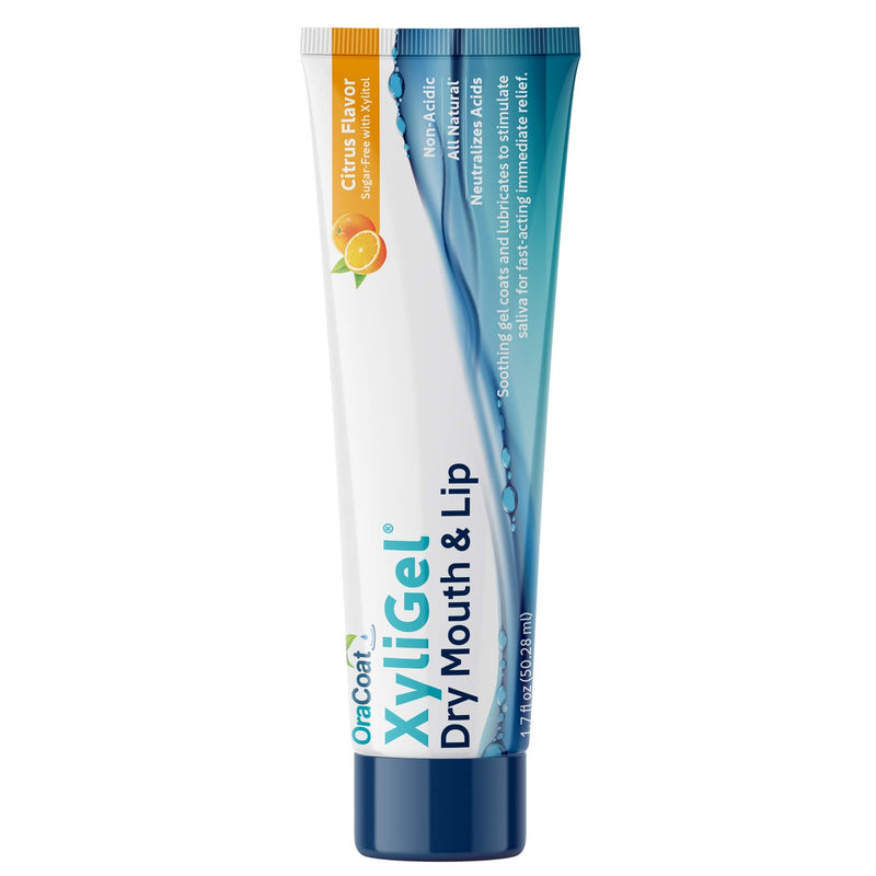 [Australia] - OraCoat XyliGel 1 Pack Soothing Dry Mouth Moisturizing Relief Gel with Xylitol, Sugar Free, for Dry Mouth, Stimulates Saliva Production, Non-Acidic, Daytime and Night Time Use 1 Count (Pack of 1) 