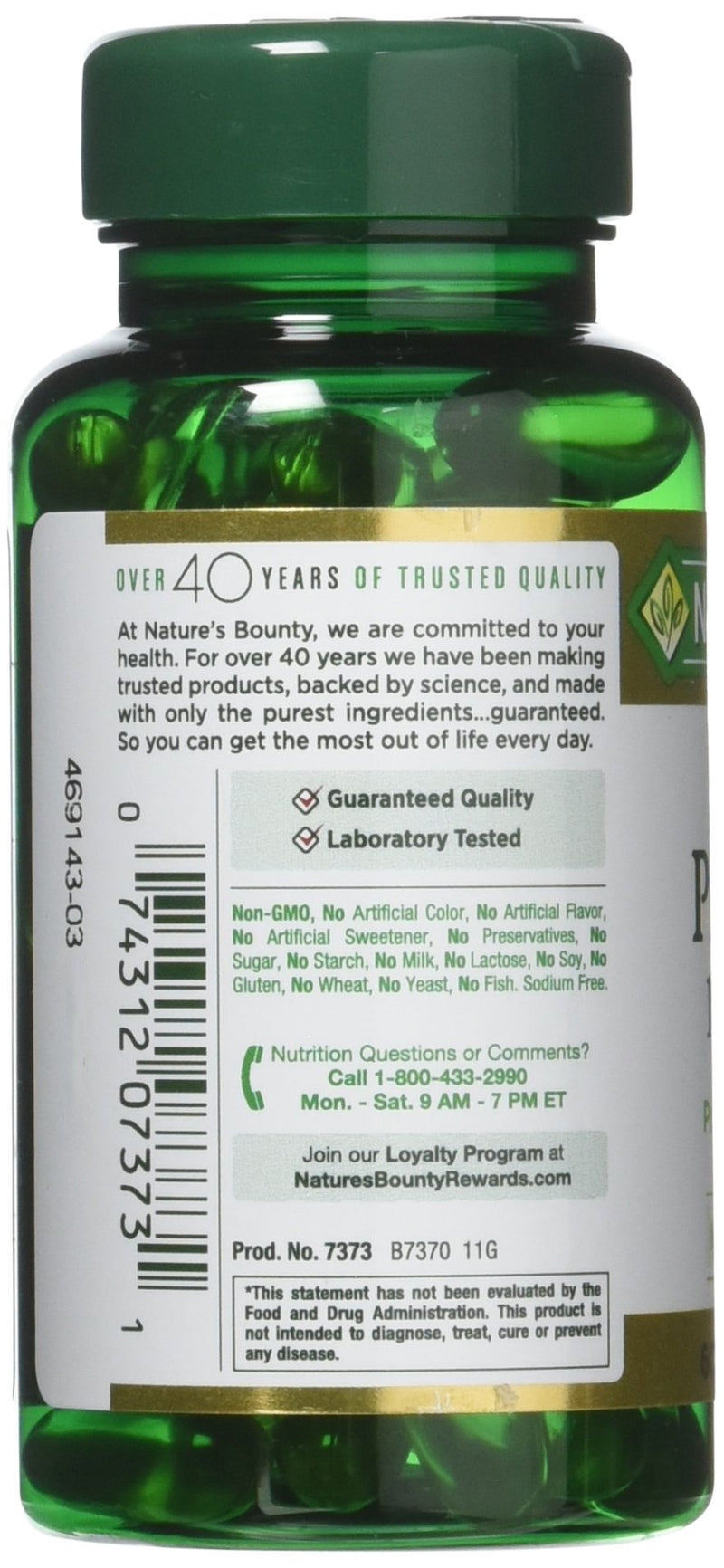 [Australia] - Nature's Bounty Evening Primrose Oil, 1000mg, 180 Softgels (3 X 60 Count Bottles) 