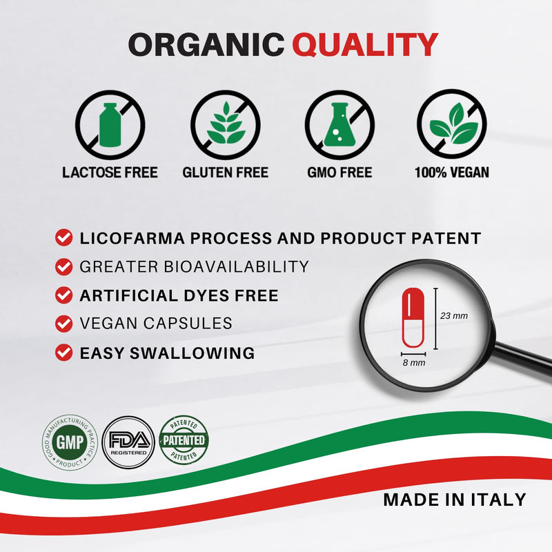 [Australia] - Organic Lycopene | Antioxidant Natural Supplement | with Organic Lycopene from Tomato | 150 Capsule Pack 