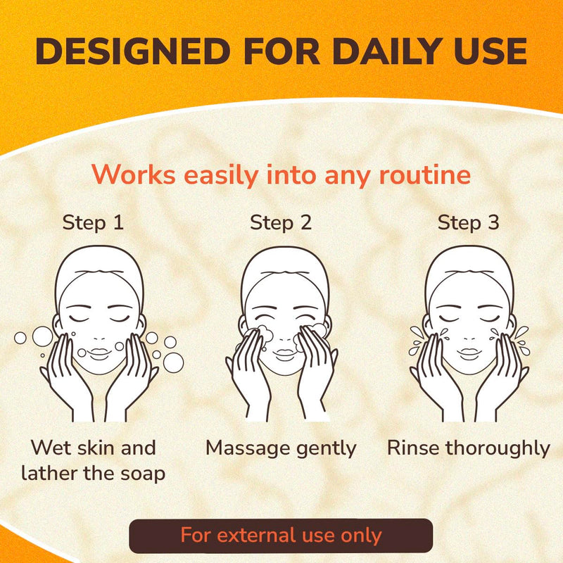 AURAE Kojic Acid & Turmeric Soap Bar for Clear, Hydrated Skin, Gentle Face & Body Cleanser with Vitamin C, Retinol, Collagen & Hyaluronic Acid, Paraben & SLS Free ((3.5oz x 2 Bars) 2 Bar Kojic Acid & Turmeric