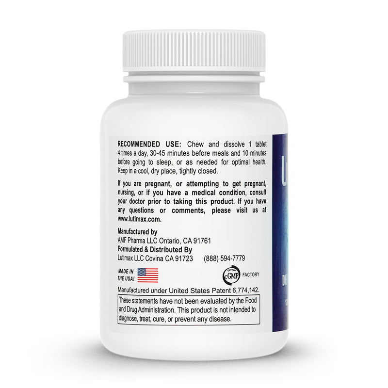 Lutimax Luteolin Complex w/Rutin - Immune Support Brain Supplements - Bioflavonoids w/Vitamin C, D & E for Joint, Muscle, & Dietary Issues - Antioxidants Supplement w/Immune Support - 120 Tablets 120 Count (Pack of 1)