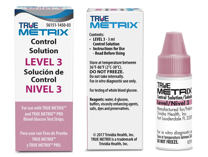 [Australia] - TRUE METRIX® Control Solution Bundle Level 1, Level 2 and Level 3 solutions + TRUEplus® Log Book 