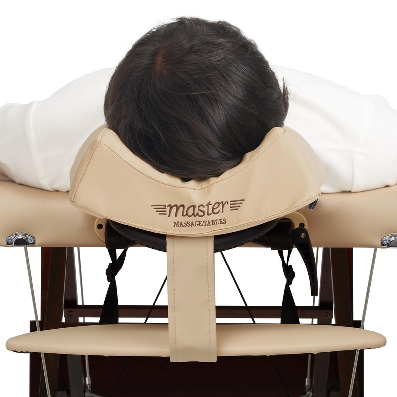 [Australia] - Master Massage Simplicity-Universal Size Face Cradle for Massage Table-Salon Bed Headrest Cradle-Adjustable Head Face Pillow Cushion Support Bracket-Face Rest and Face Cushion Platform 
