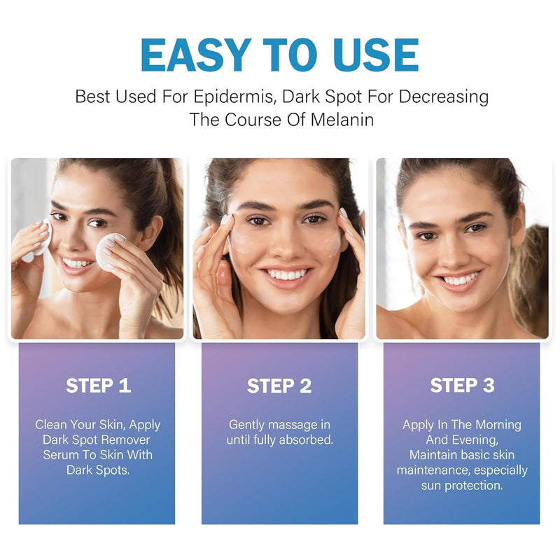 Dark Spot Corrector Serum for Face & Body: Niacinamide, Alpha-Arbutin & Vitamin C Formula for Uneven Skin Tone, Sun Spots, Age Spots, Melasma & Freckles – Brightening & Hydrating Skincare (1.0 fl oz)