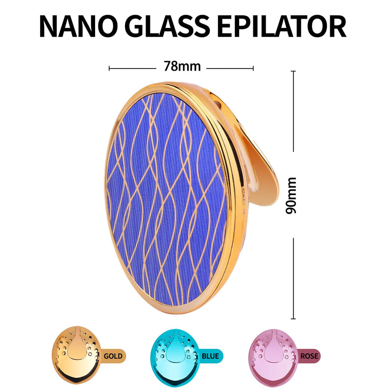 [Australia] - Zuzer Nano Hair Remover 3PCS Crystal Hair Remover Hair Removal, Crystal Hair Eraser Without Shaving Pain and Cutting, Epilator Depilation Hair Removal for Men and Women 