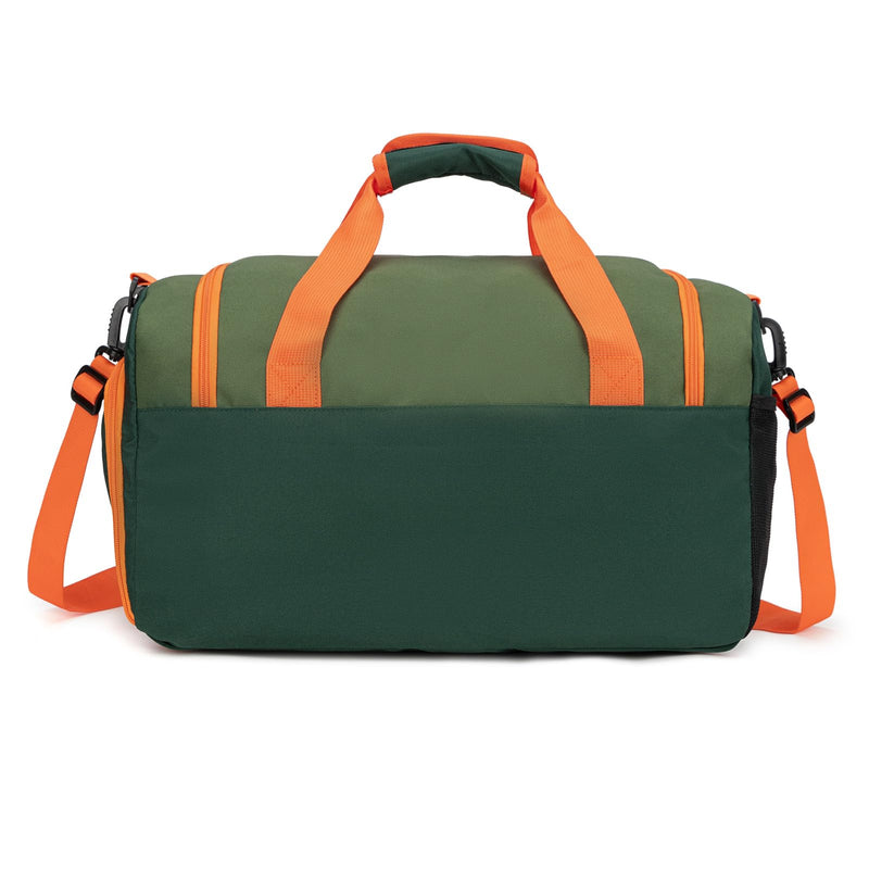 Ivygreen Small Duffle Bag for Kids Boys, 18-Inch Length, Armygreen | Ideal for Sports Practice, Weekend, Overnight, or Travel
