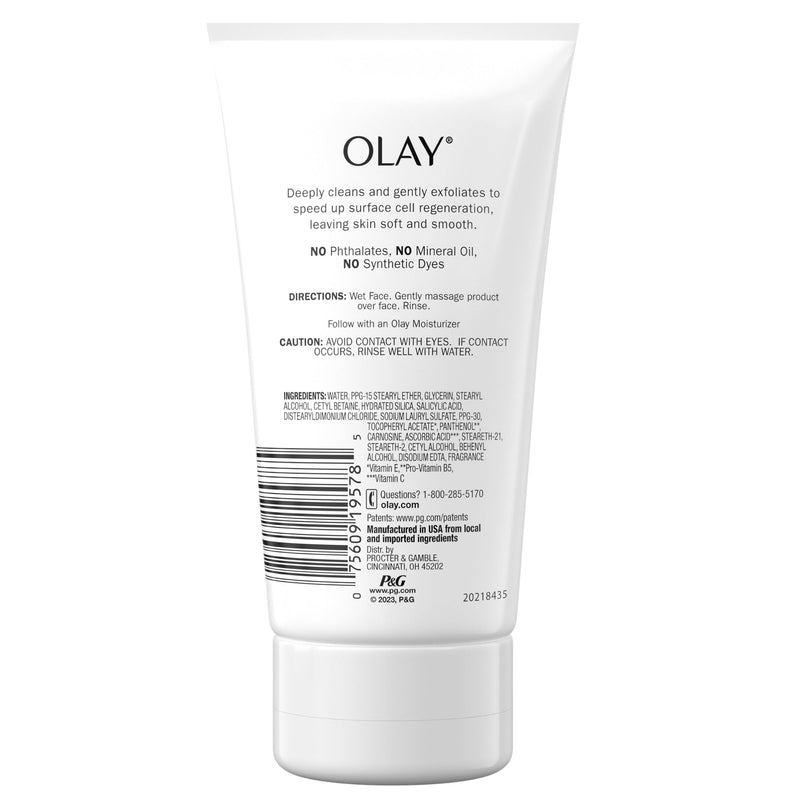 Olay Regenerist Cream Cleanser with Vitamin E, Facial Cleanser/Face Wash, 5 oz (Pack of 3) New 5 Fl Oz (Pack of 3)