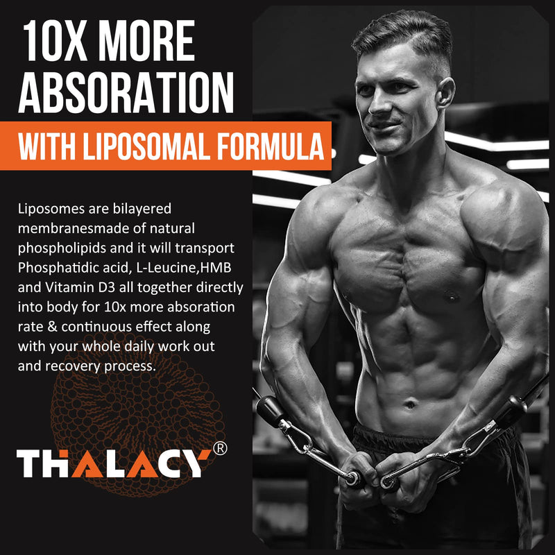 2000mg Liposomal Phosphatidic Acid (PA) | Muscle Builder, High Absorption Muscle Building Supplements for Men & Women | Muscle Gainer, mTOR Protein Synthesis & Lean Body Mass, Strength,120 Capsules | Liposomal PA Formula • 2000mg Blend • mTOR Protein S...