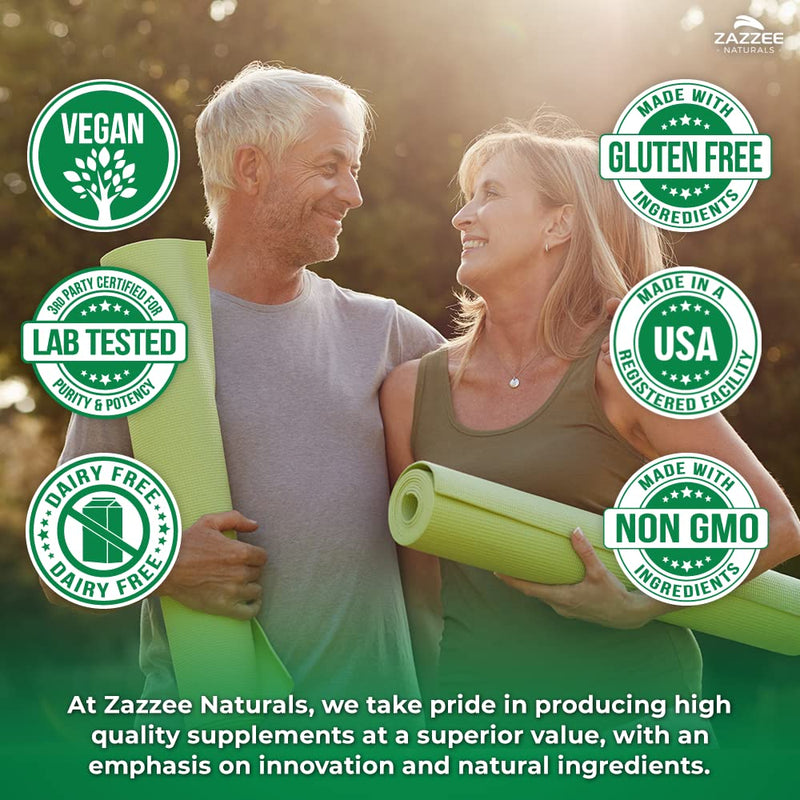 [Australia] - Zazzee USDA Organic Wild Blueberry 10:1 Extract, 5000 mg Strength, 120 Vegan Capsules, 4 Month Supply, Concentrated and Standardized 10X Whole Fruit Extract, 100% Vegetarian, All-Natural and Non-GMO 