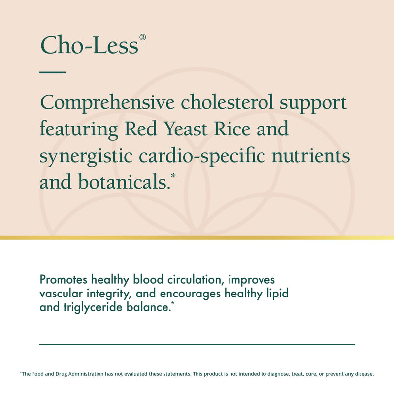 [Australia] - Natura Health Products Cho-Less Supplement - Promotes Healthy Lipid Metabolism and Cardiovascular Health - Featuring Niacin, Red Yeast Rice, Artichoke Extract, and Beta Sitosterol (90 Capsules) 