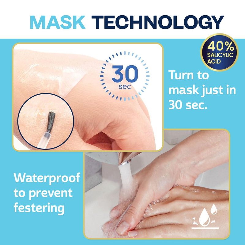 [Australia] - Fast-Acting Wart Remover: 40% Salicylic Acid Wart Remover Maximum Strength for Plantar Wart, Corn Men and Women 