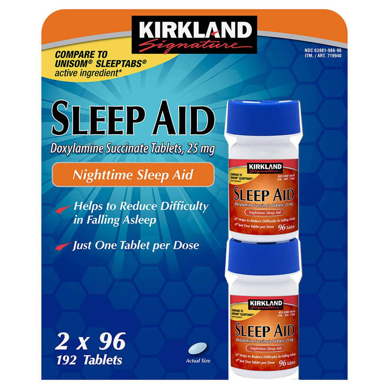 [Australia] - Kirkland Signature Sleep Aid, 192 Tablets 