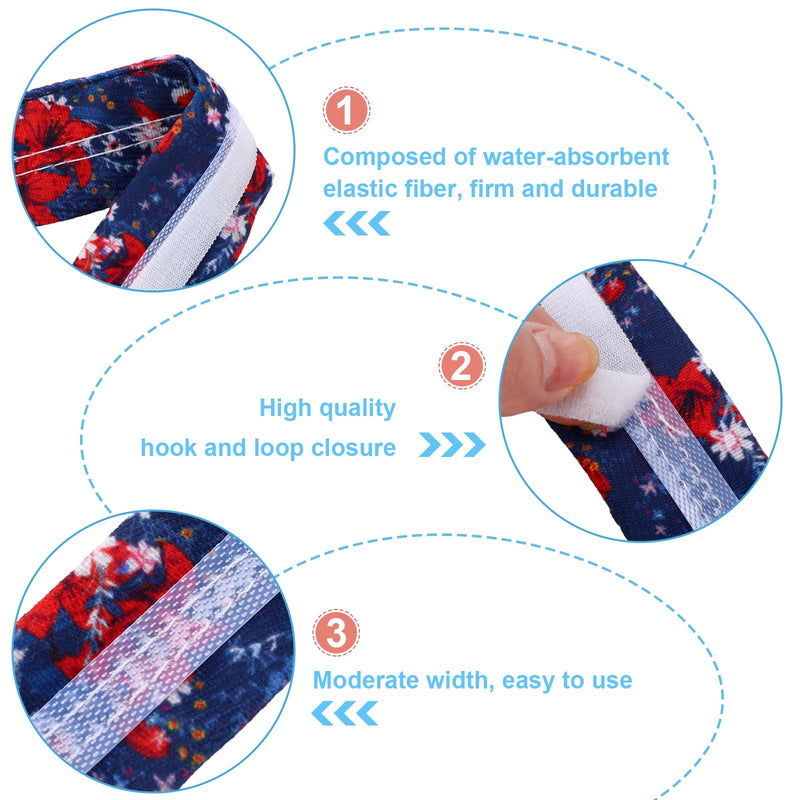 [Australia] - Geiserailie 21 Pcs Tracheostomy Tube Holder Adjustable Tracheostomy Supplies Tube Holder Soft Reusable Tracheostomy Care Kits for Men and Women, One Size Fits Most People 