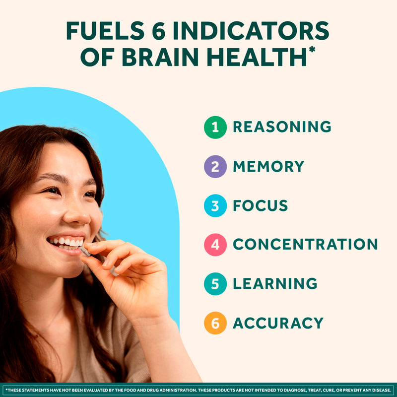 NEURIVA Plus Brain Supplements for Memory and Focus, Clinically Tested Nootropics Neurofactor and Phosphatidylserine, with Vitamin B12, Vitamin B6 and Folic Acid, 30 Count Capsules | Brain Supplements for Memory and Focus, Phosphatidylserine, Vitamin B...