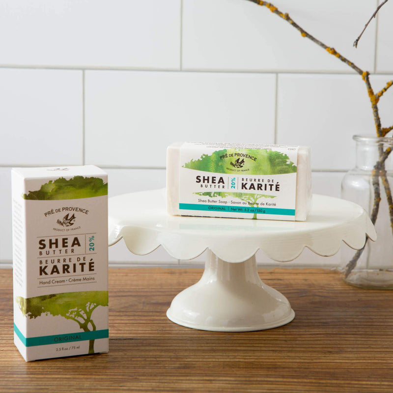 [Australia] - Pre de Provence Beurre De Karité Moisturizing Collection, Shea Butter Enriched Nourishing, Hand Cream, 75ML, Original 
